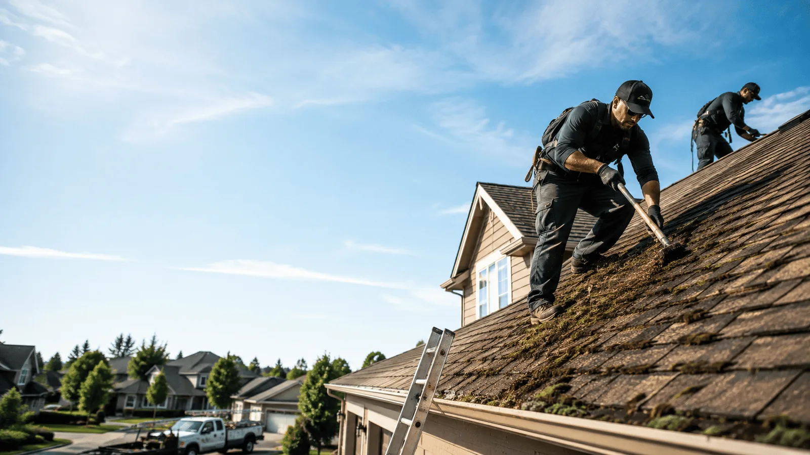 Roof Moss Removal in Shiocton, WI near me
